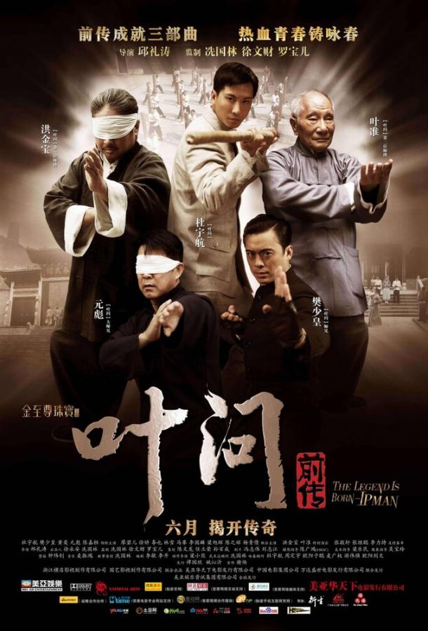 Постер к Ип Ман: Рождение легенды (2010)